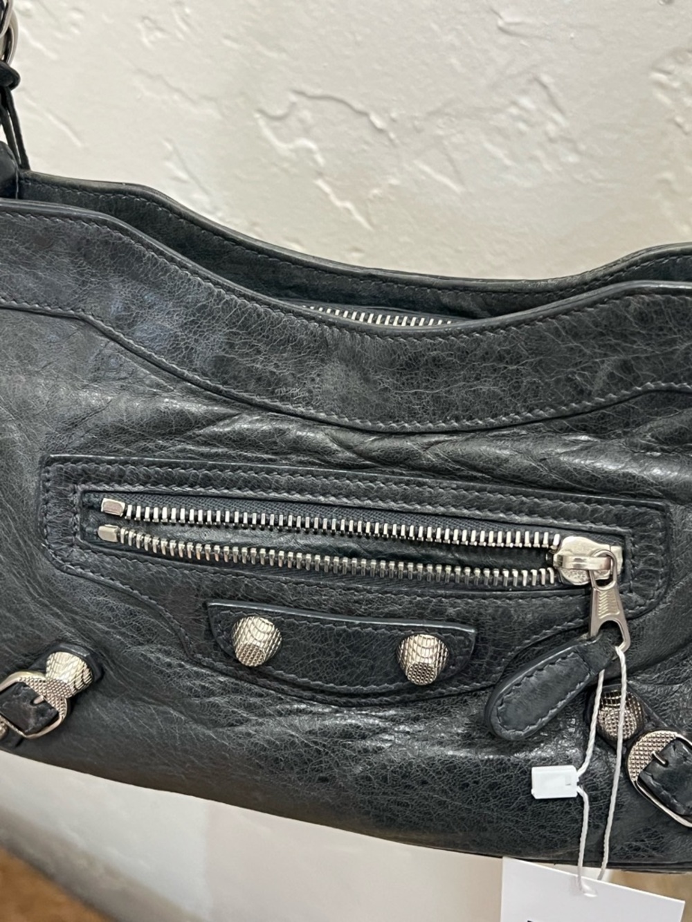 Balenciaga Giant Hip leather bag - Picture 8 of 14
